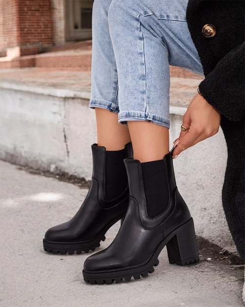 Жіночі черевики на шпильці Royalfashion