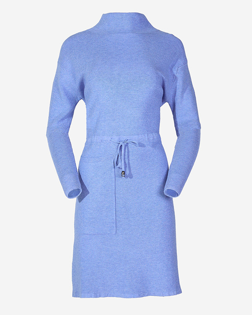 Жіноча блакитна сукня-светр - Одяг