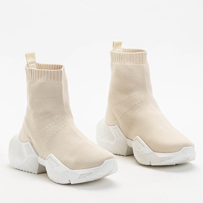 Beige Gohi High Sneaker für Damen - Schuhe
