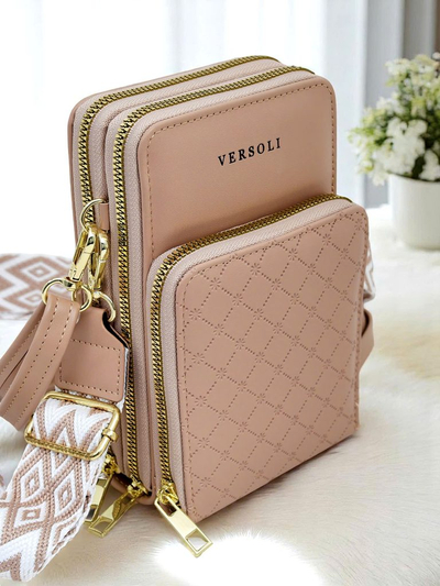 Royalfashion Multifunktionale Handtasche-Geldbörse mit Riemen Suite Mood
