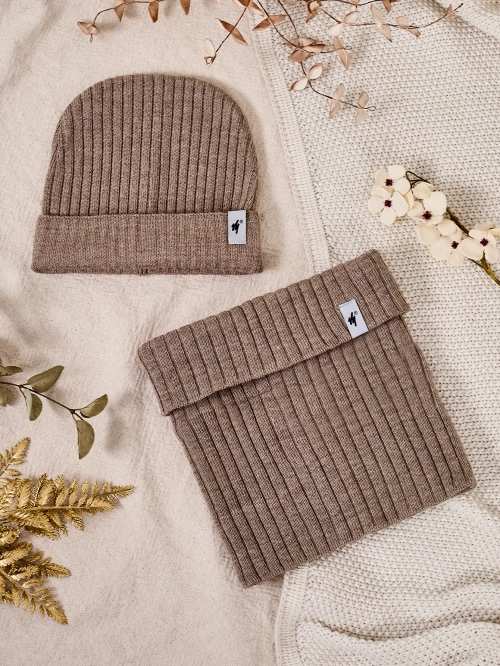 Royal Fashion Універсальний зимовий набір - шапка з капцем