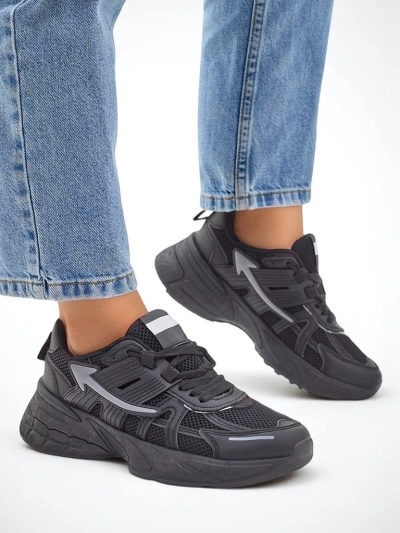 Royalfashion Damen Sportsneaker auf dickerer Sohle Beysa
