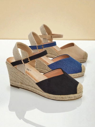 Royalfashion Damen Keilsandaletten Solara Espadrilles