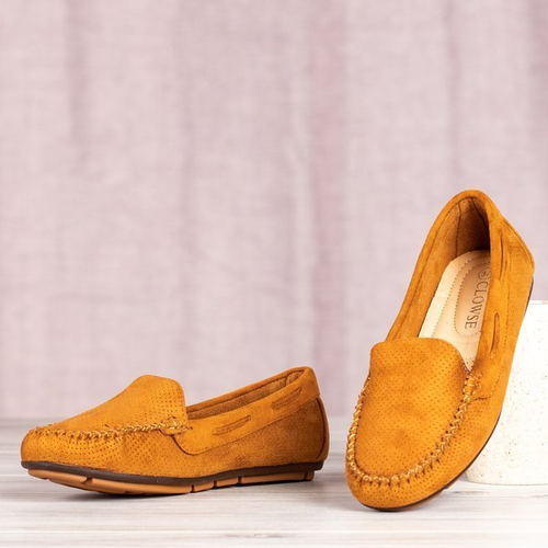 Ажурні коричневі лофери Eleonora - Взуття