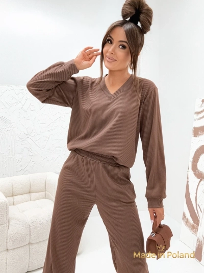 Baumwoll Damen Strickset Shadow Line