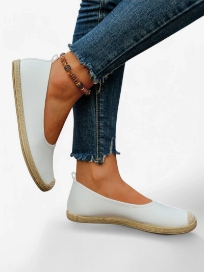 Royalfashion Damen Eco-Suede Espadrilles Aroles