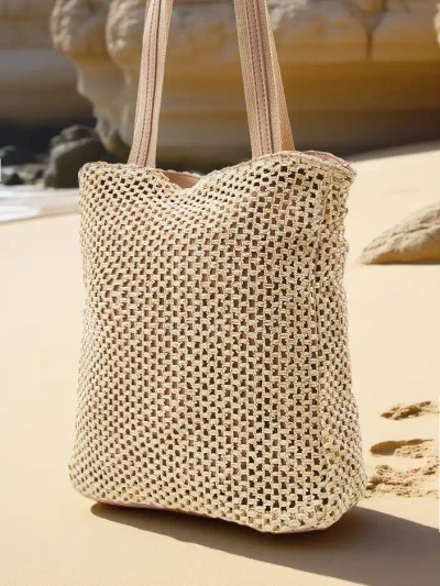 Royalfashion Große Strohtasche für Frauen