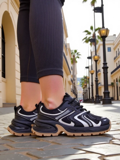 Royalfashion Damen Sport Sneaker Resterri