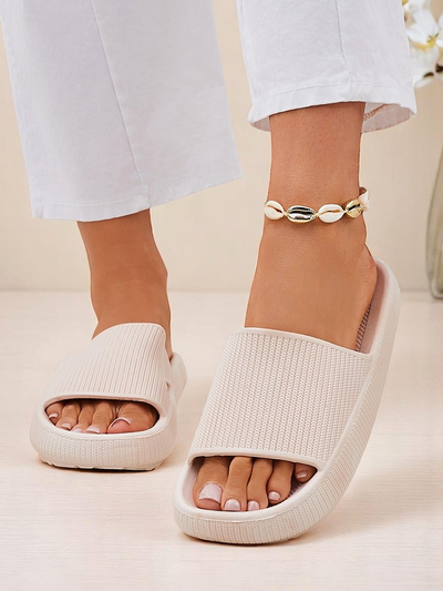 Royalfashion Damen-Gummi-Zehentrenner Bree
