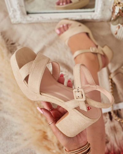 Royalfashion Damen-Pfostensandalen Orennos