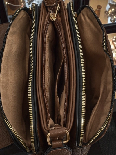Kleine Damenhandtasche aus Öko-Leder Erre