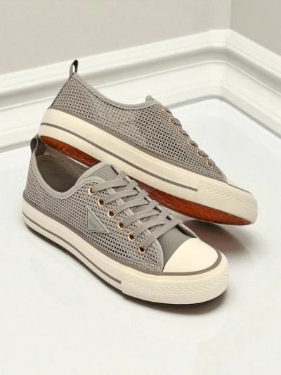 Royalfashion Damen perforierte Sneaker Rebbse