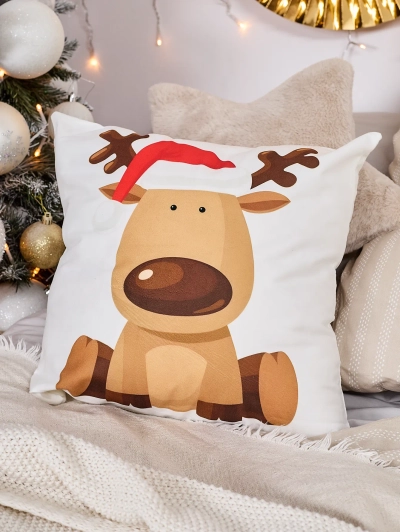 Royalfashion Dekorative Weihnachtskissenbezug