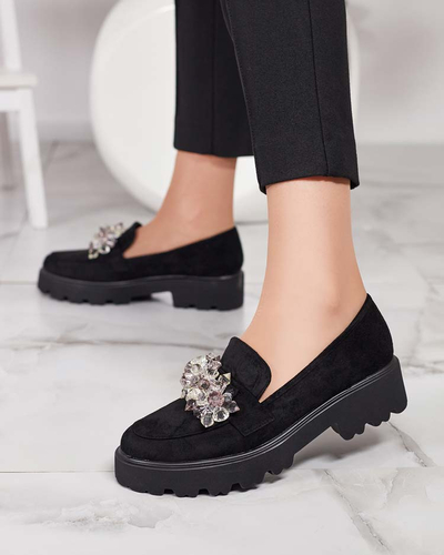 Royalfashion Damen Mokassins mit Ornament Leyla