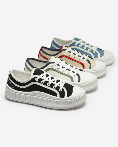 Damen Sneaker auf fester Sohle in weiß Dessica - Footwear