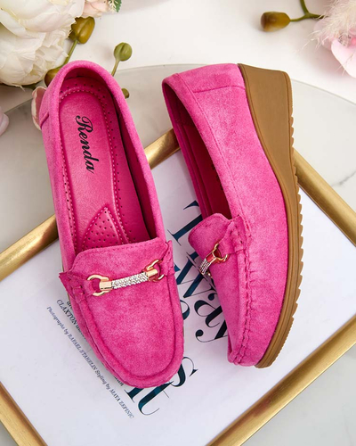 Royalfashion Damen eko Wildleder Mokassins Ewo