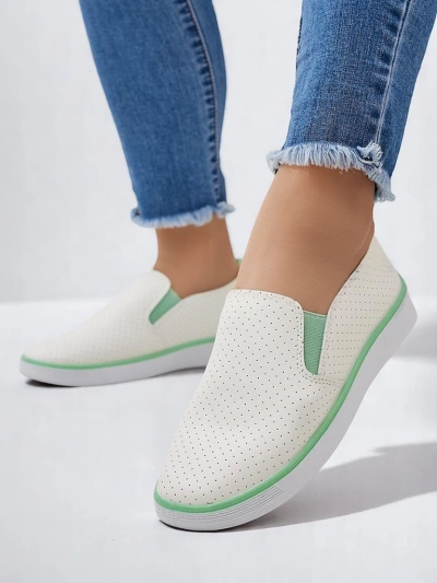 Royalfashion Damen perforierte Slipper Kassias