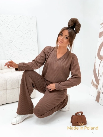 Baumwoll Damen Strickset Shadow Line