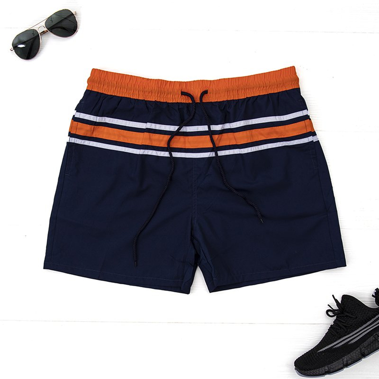 Marineblaue Sportshorts für Herren - Kleidung