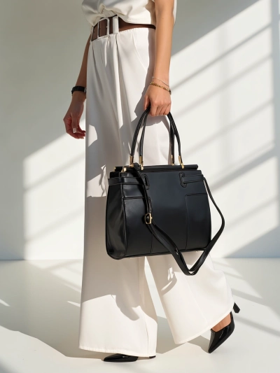Royalfashion Elegante Damen große Handtasche