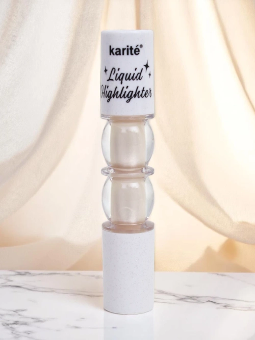 Рідкий хайлайтер для обличчя з пензлем Pearl Glow