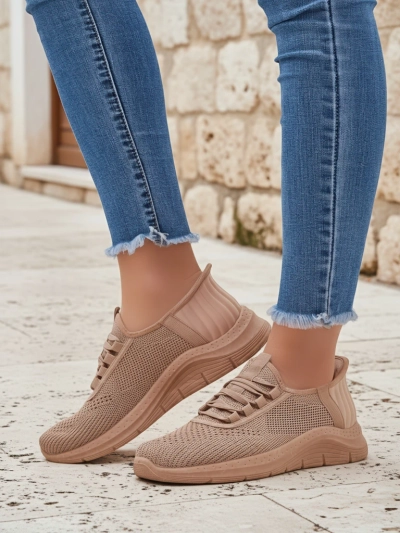 Royalfashion Slip-on Damen-Stoffsport Schuhe Arrate