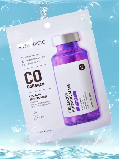 Tuchmaske mit Kollagen – straffend