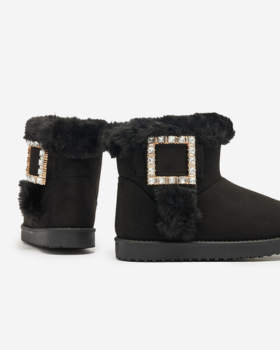 Royalfashion Damenstiefel a'la Schneestiefel mit Ornament Galaes