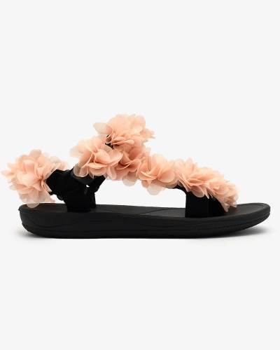 Royalfashion Powder Damen Sandalen mit Blumen Alferroy