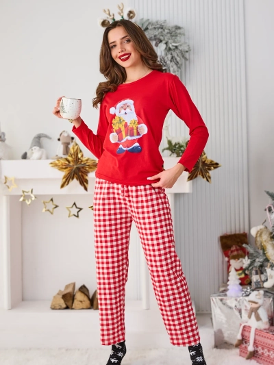 Royalfashion Weihnachts-Damenpyjamas
