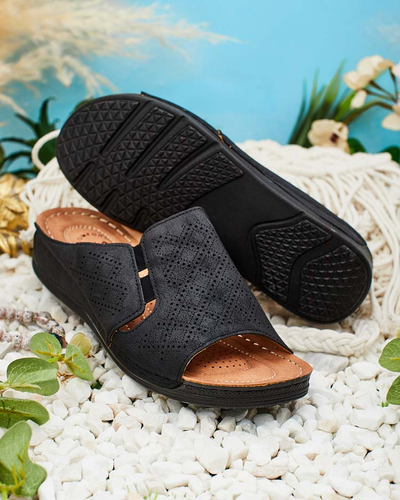 Royalfashion Damen Mino flache Sohle Flip-Flops