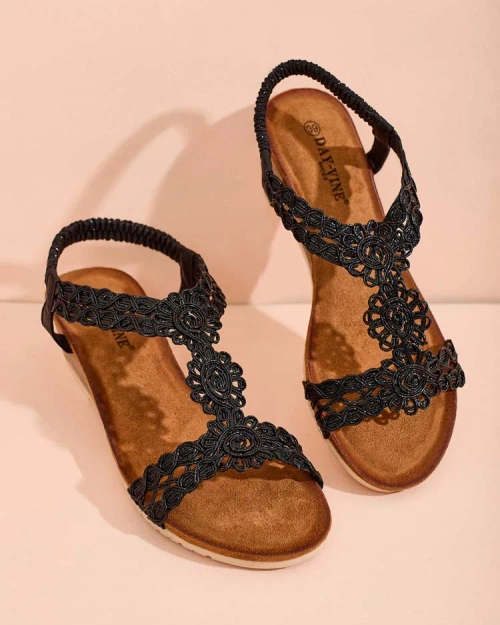 Royalfashion Жіночі босоніжки з витонченим верхом Millis