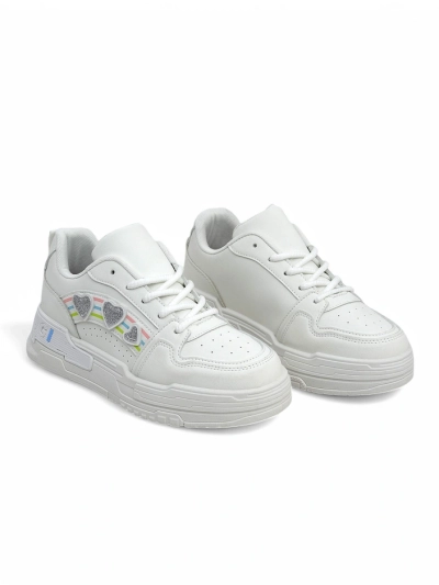 Royalfashion Damen Sneakers mit Glitzer Samoles