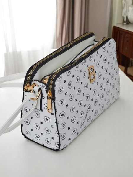 Royalfashion Kleine Handtasche aus Ökoleder mit Viva Linea Print