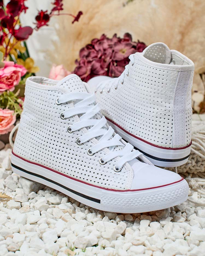 Royalfashion Damen Nimm durchbrochene Sneaker