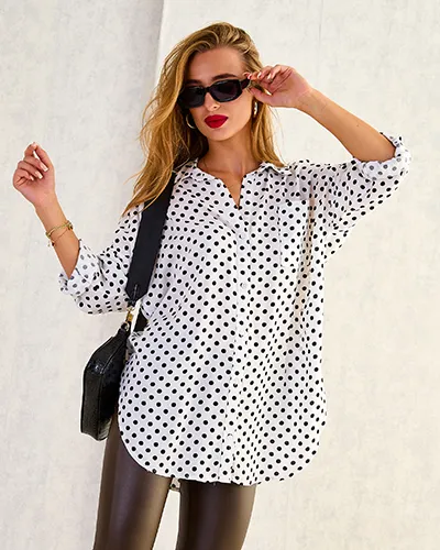 Royalfashion Women's Print Shirt