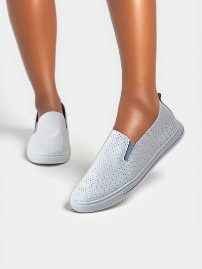 Royalfashion Damen perforierte Slipper Eppes
