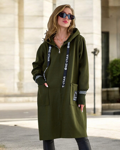 Royalfashion Damenjacke a'la Mantel bis zu den Knien