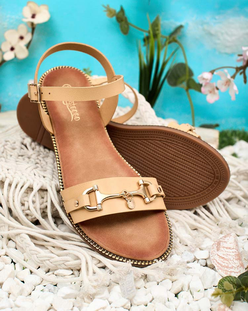 Royalfashion Декоровані жіночі босоніжки Umbe