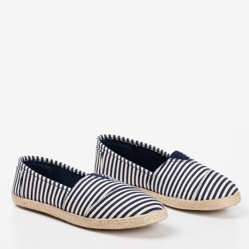 Темно-сині еспадрільї в темно-синьому кольорі - Взуття