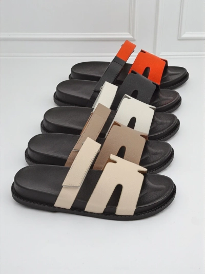 Royalfashion Damen-Sandalen aus Öko-Leder ReppiFlex