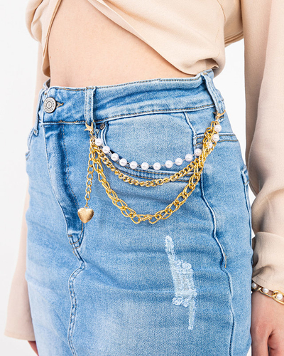 Blauer Jeansrock für Damen über dem Knie GROSSE GRÖSSE - Kleidung