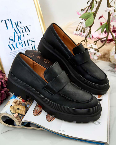 Elegante Nero – Damen Schuhe aus Öko-Leder