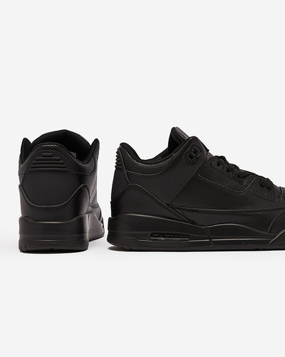 Royalfashion Schwarze Herren-Sport-Turnschuhe Purson