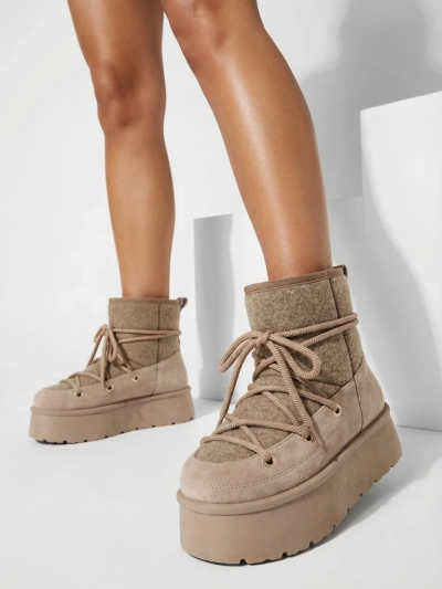 Royalfashion Damen-Schnürstiefel Filori