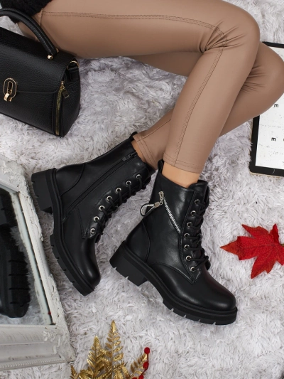 Damen Worker Boots Kassira mit Verzierungen