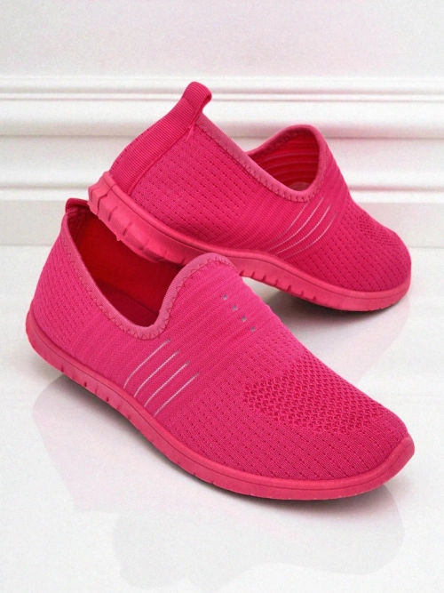 Жіночі мокасини Perseida комфортна тканина помаранчева на весну та літо