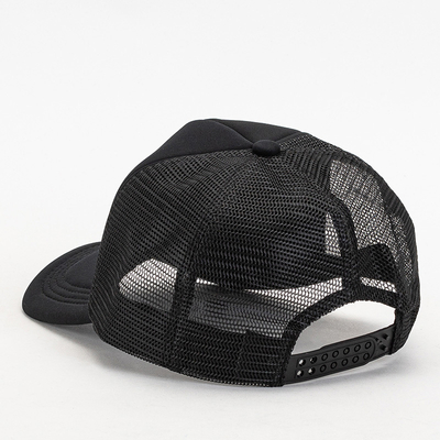 Schwarze Unisex-Baseballkappe – Accessoires