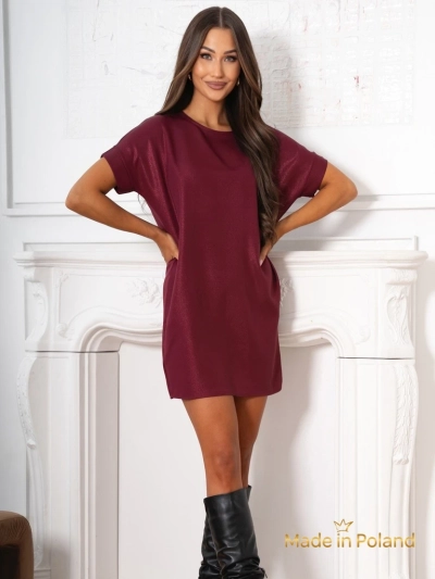 Einfaches kurzes Damenkleid Lady Time