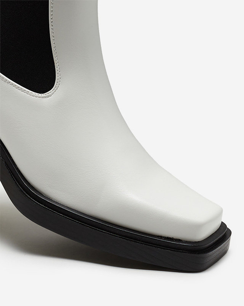 Білі жіночі чоботи Darran